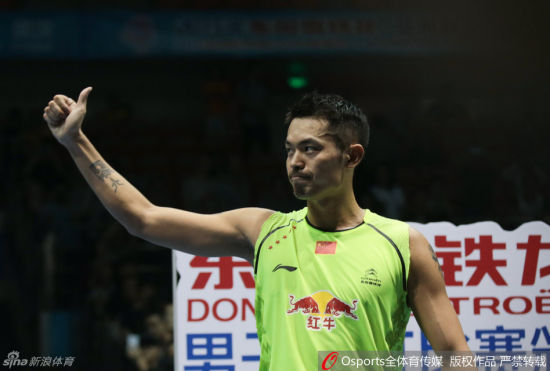 林丹升至世界第二