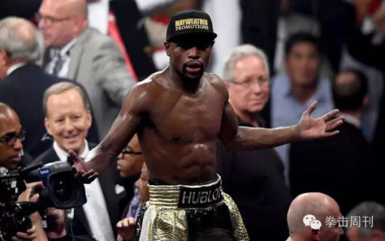 梅威瑟战胜帕奎奥赢得世纪之战