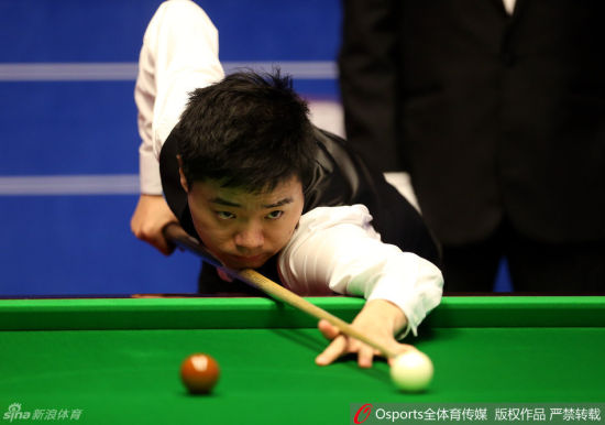 世锦赛丁俊晖不敌特鲁姆普止步8强