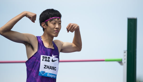 张国伟赛后庆祝