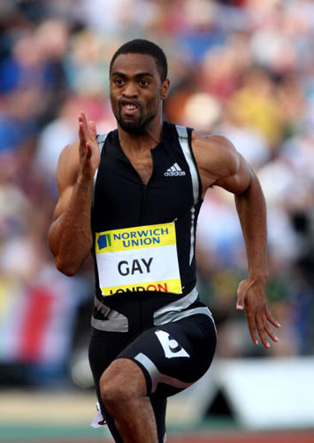 图文伦敦田径超级大奖赛盖伊拼到面部肌肉变形