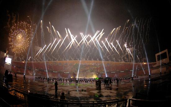 图文第24届世界大学生运动会闭幕迷人的大舞台