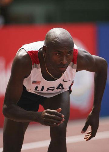 图文田径男子1500米预赛拉加特起跑