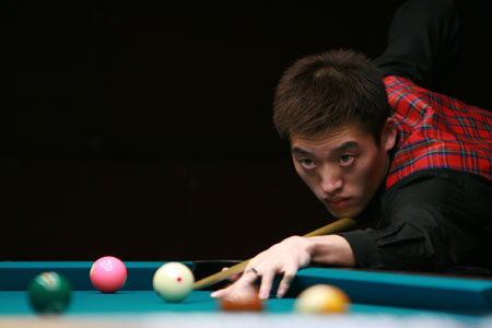 图为比赛精彩瞬间(任浩江)