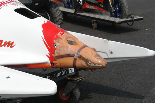 图文-f1摩托艇深圳争奇斗艳 呲牙咧嘴的"骆驼"