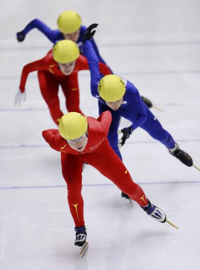 图文-短道速滑世界杯日本站 王濛女子500米夺金_综合体育_NIKE新浪竞技风暴_新浪网