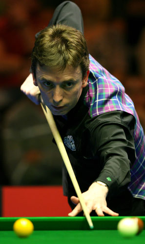 图文-[斯诺克]北爱杯32强之战 达赫迪沉稳眼神
