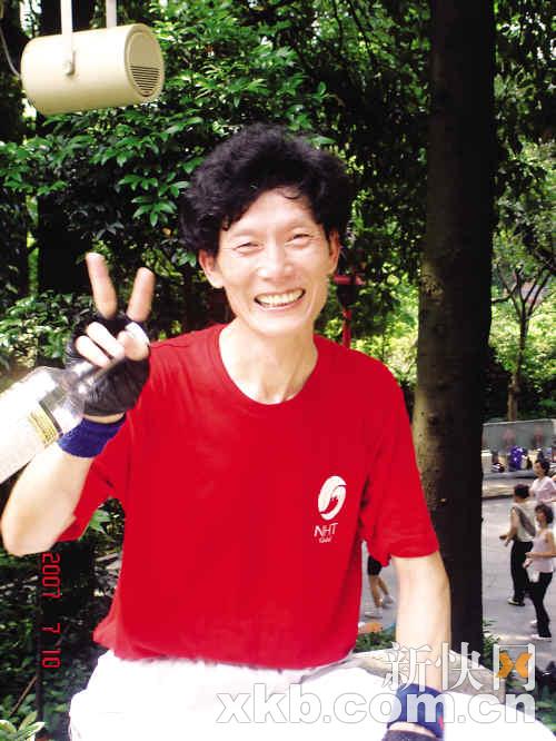 五旬阿伯的轮滑人生