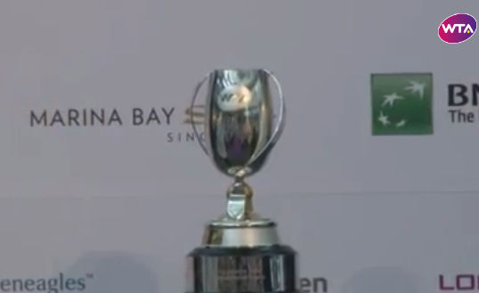 总决赛新的双打冠军奖杯——纳芙拉蒂诺娃杯