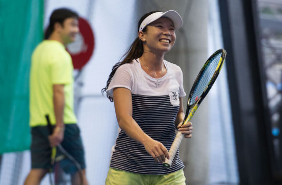 郑洁出战澳网第二日