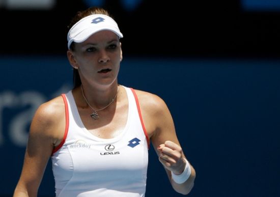 A-拉德万斯卡在比赛中