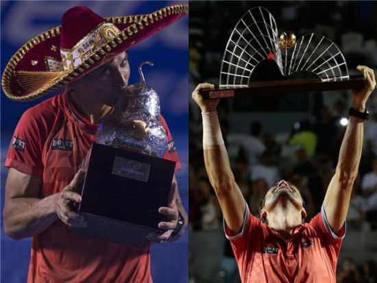 费雷尔在不同场地上背靠背夺冠