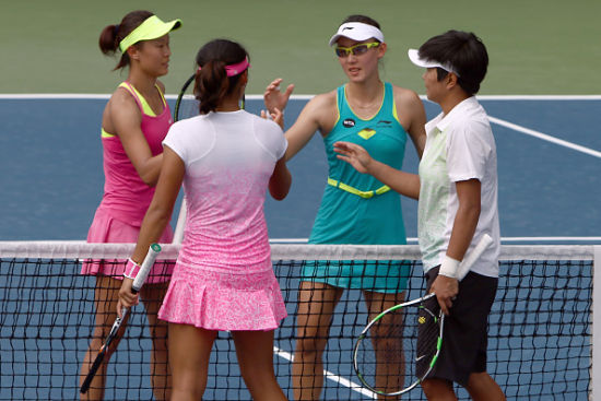 梁辰/王雅繁晋级女双决赛