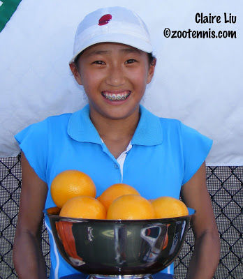 克莱尔-刘(Claire Liu)12岁时赢得美国西部橘子碗比赛的冠军(图片来自网络)