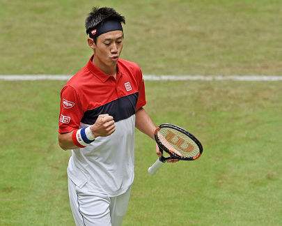 锦织圭轻取草地开门红