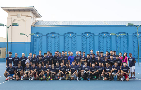 参训教练员合影