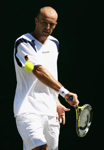 图文-男单第三轮柳比西奇vs马休 老柳潇洒的单反_网球频道_nike新浪