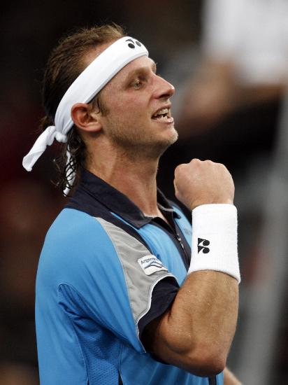 图文-巴黎大师赛纳班晋级半决赛 潘帕斯雄鹰庆祝