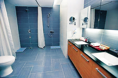 北京奥运村运动员公寓浴室