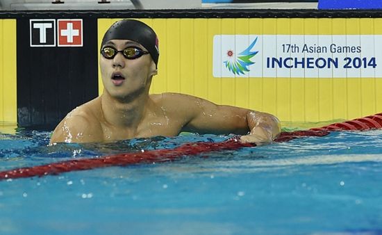 宁泽涛查看成绩