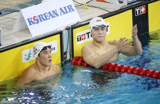 孙杨谈亚运成绩