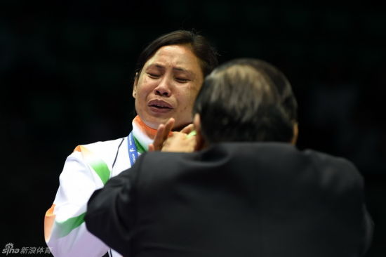 印度选手拒绝接受铜牌