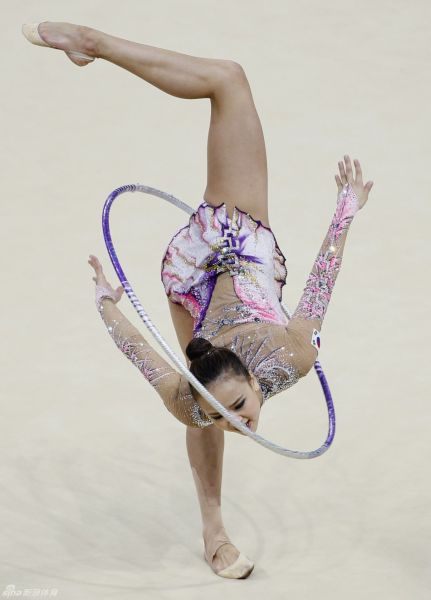 邓森悦在比赛中