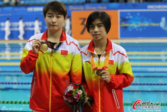 女子十米台中国实现11连冠