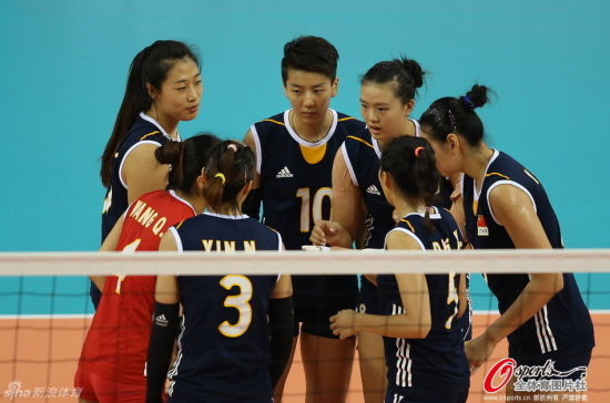 中国女排0-3韩国无缘卫冕