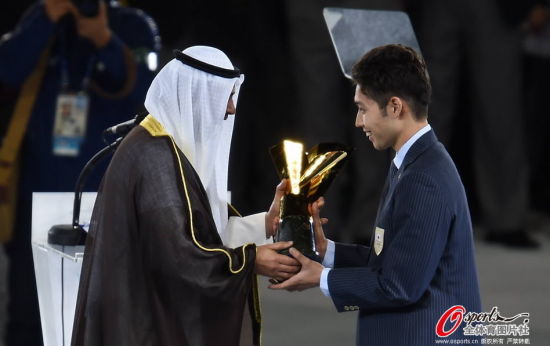 亚运会萩野公介荣获MVP